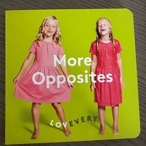LOVEVERY more opposites book